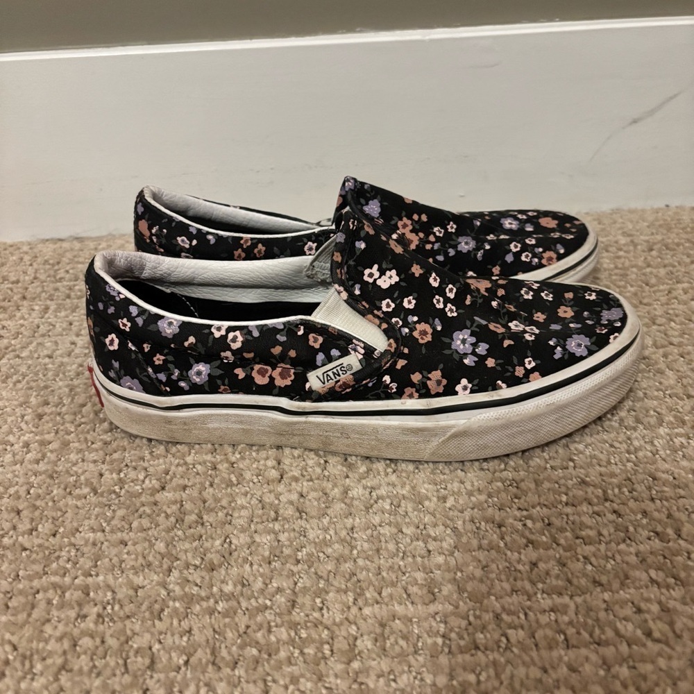 Vans Classic Slip On Floral - size 5.5​​ - Picture 9 of 11